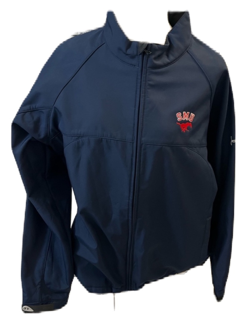 Under Armour Men’s Navy Full-Zip Lightweight Jacket SMU College